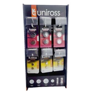 Uniross gombelem display (CR2032,CR2025,CR2016, LR44, A23) 145200262 - Uniross