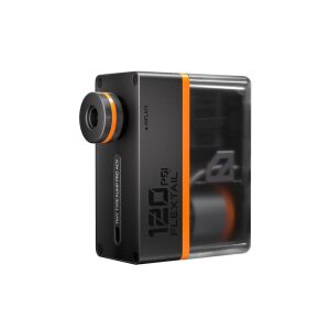 Flextail Tiny Tire Pump ACS – 120 PSI hordozható elektromos kerékpárpumpa LED lámpával