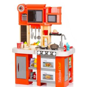 Chipolino Játékkonyha fényekkel - csaptelep vízzel, forralással 145201087 - Chipolino