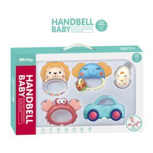 Chipolino Állatos csörgő és rágóka szett, 5 darab 145202175 - Chipolino