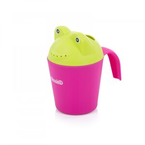 Chipolino Froggy öblítőpohár hajmosáshoz - pink 145203283 - Hajmosó karika és kancsó