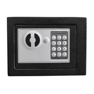 Tracer Compact Guard, LED, Upravljanje PIN kodom, Sigurnosni ključ, Čelik, Crni metal, Elektronički sef 145203842 - Sigurnost