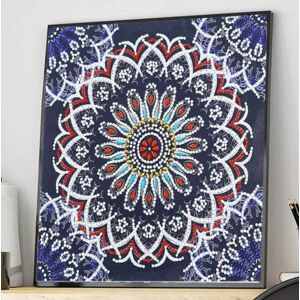 Mandala virág - gyémánt mozaik festés - 30x30 cm 145207631 - Miniland