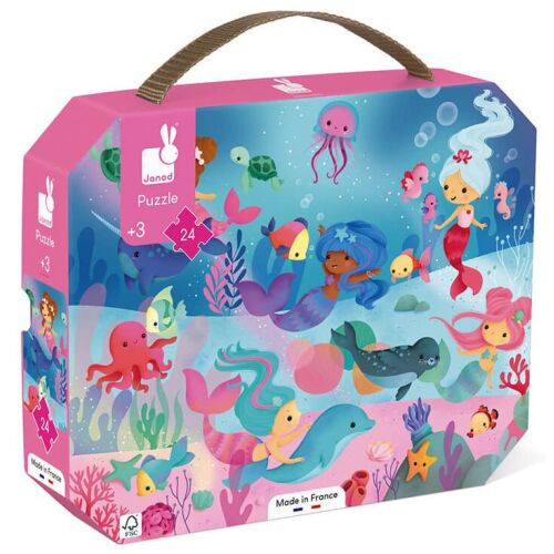 JANOD - Sellő puzzle bőröndben