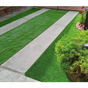 Monivel műfű sűrű 40mm 1,5x1m zöld-és bézs szálakkal 145211013 - Kültéri burkolat