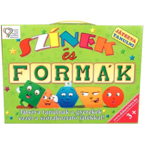 Játszva tanulni - Színek és formák - társasjáték gyerekeknek 145211383