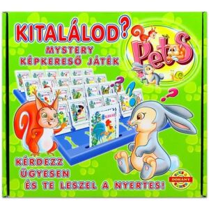 Mystery Képkereső - Kitalálod? társasjáték - állatok
