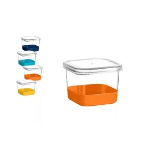 Enger ételtartó doboz Igloo szilikon színes aljal 600 ML