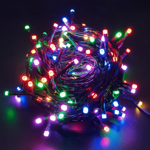 Entac Karácsonyi Kültéri Füzér 160 LED RGB 20,9m, IR távirányítóval (ECL-S160-RGB) 145213080