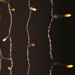 Entac Karácsonyi Függöny WW Vízesés Effektussal IP44 120 LED 1x1m with 8F (ECCL-120WW-WF) 145213111 - Entac