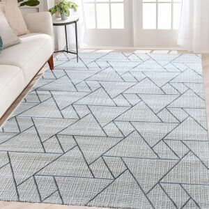 Modern szőnyeg Kashmir 3735 (White-Blue) 120x170cm Krém-Kék 145213502 - Lakberendezés