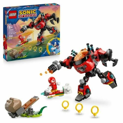 Építő készlet Lego 77005 Sonic Knuckles VS Dr. Eggman Egg Crusher Mech 350 Darabok 145215656