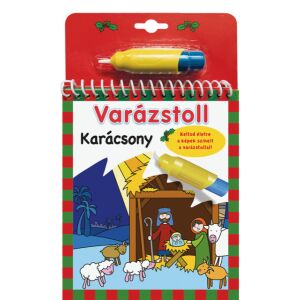Napraforgó Varázstoll kifestő - Karácsony