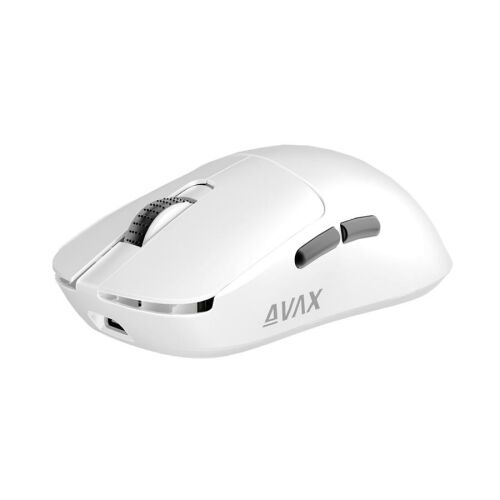 AVAX LW03 PRO PAW3395 Tri-mode 8k lightweight gamer egér, fehér 145217747