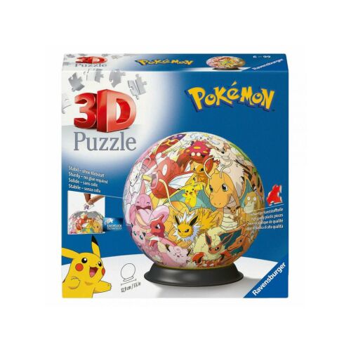 Pokémon karakterek 3D puzzle labda, 54 darabos 145217965