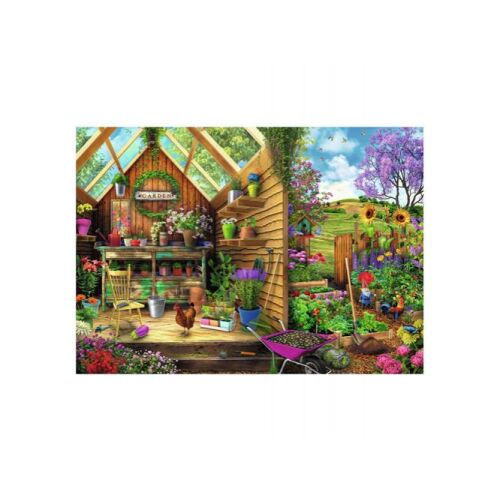 Bepillantás a kerti házikóba puzzle, 300 darabos 145217989