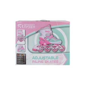 Street Rider görkorcsolya rózsaszín/zöld, állítható, méret 37-40 145218131 - Görkorcsolyázás