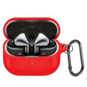 Kabellose Kopfhörer-Schutzhülle, THD, kompatibel mit Samsung Galaxy Buds3 FE, rot