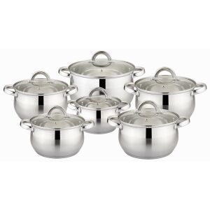 Bohmann 333-12 Részes Inox Edénykészlet