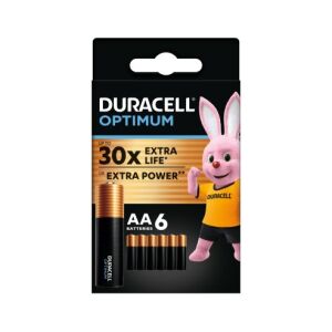 Batérie Duracell R3 AAA Optimum, 6 ks 145223882 - Duracell Batérie