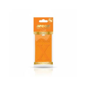 Osviežovač vzduchu do auta Areon X Card, kokos 145223888 - Areon Osviežovače vzduchu do auta