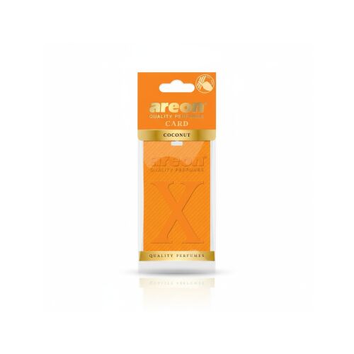 Areon X Card autóillatosító, kókusz