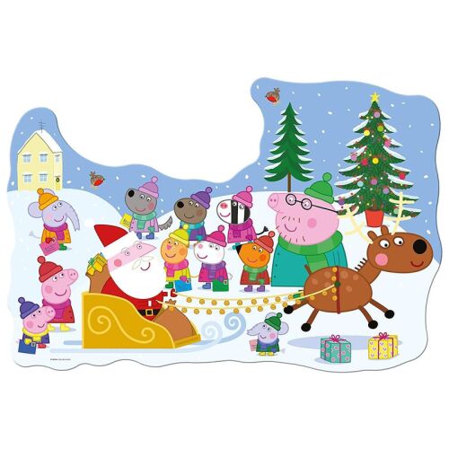Puzzle 33 db - Peppa karácsonya