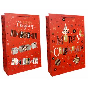 Díszes ajándékcsomagoló JP 2024-1XL 40x56x13 cm mix ára 1 db