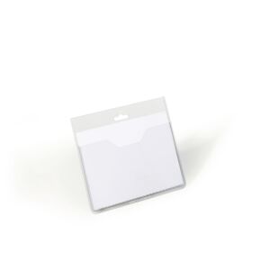 TARTÓS Névjegytok nyitott 6x9cm 20 db csomag átlátszó