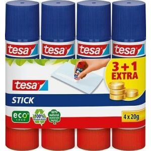 Tesa EcoLogo 20g w sztyfcie, 4 szt. 145225347 - Klej