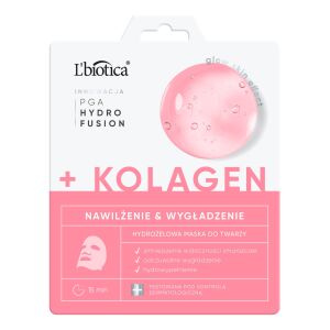 L`BIOTICA PGA Hydr Fusion + Kollagén Hidrogél arcmaszk - hidratálás és simítás