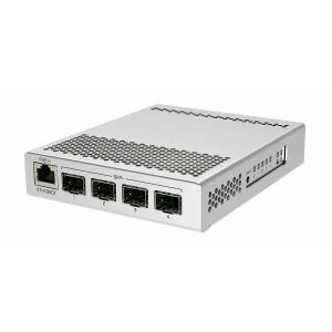 MikroTik Crs305-1G-4S+ Hálózati Kapcsoló Kezelt Gigabit Ethernet (10/100/1000) Power Over Ethernet (Poe) Fehér
