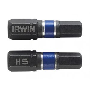 IRWIN KOŃCÓWKA UDAROWA HEX5 x 25mm/2szt. 145227375 - Capete bit