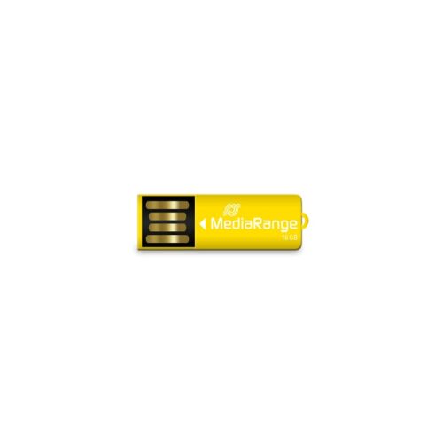 MediaRange USB Nanostick 16GB m. Klammerfunktion gelb 145227896