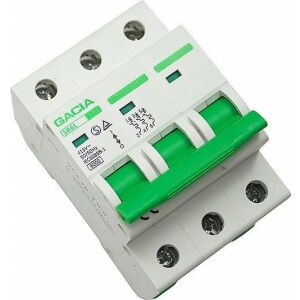 VCX GACIA Wyłącznik Nadmiarowo Prądowy 6kA B 3P 50A 145227948 - Wyłącznik automatyczny