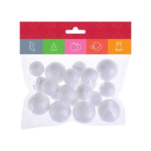 Polisztirol golyók kevert méretű 20db