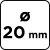 Betonfúró SDS Plus dupla spirál 20 x 400 mm 145228154