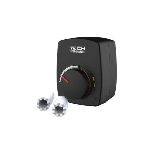 Tech 3-pontos jelzésű hajtómű 230V AC, fordulati idő 120s, 1,5m kábel fekete