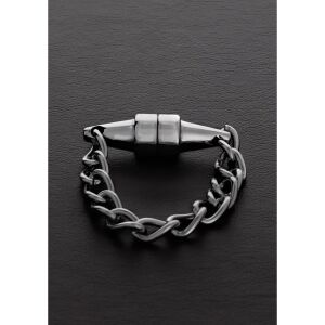 Acél Mini - mágneses bilincs lánccal - acél, 1 db 145229035 - Férfi karkötő