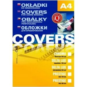 Argo Folia do bindowania A4 ARGO 409075 átlátszó sárga 0.20mm 25 db