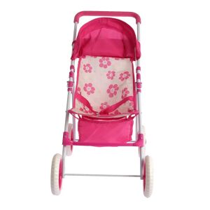 WOOPIE ROYAL Lánybabakocsi Sétáló Virágmintával