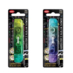 Korrekciós szalag és ragasztó keverék