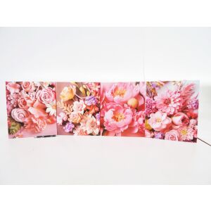 AST. AJÁNDÉK TASAK x 12 32x26x12 cm, rózsák