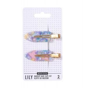 SISTER YOUNG_Lily Smink Hajcsat Készlet hajcsat Pink Blue 2db