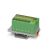PTFIX elosztóblokk 10/12X4-NS35 GN, zöld ipari csatlakozó - 12 db 4mm2-es csatlakozási pont 145230556