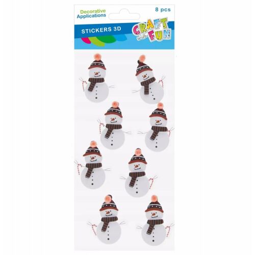 NAKLEJ BN BALWANKI 3D 8SZT CF PBH 12/144