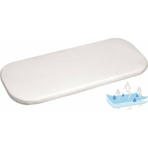 MATEX Prześcieradło nieprzemakalne do wózka JERSEY 35x75 [TB0390_01]biały 145230915 - Prześcieradło dla niemowląt i dzieci