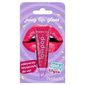Perfecta Juicy Lip Gloss Odżywczy Błyszczyk do ust Lollipop 10g 145231314 - Usta