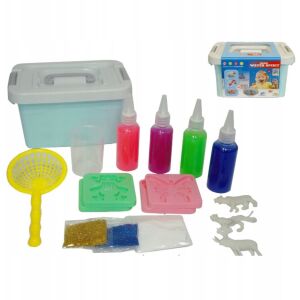 Kreatív készlet vízben lévó zselés állatok készítéséhez