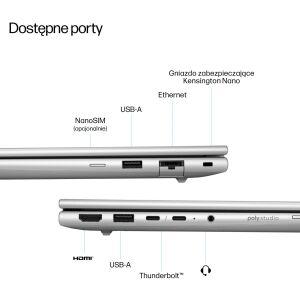HP INC Notebook 6G1a16 7-250/512/16/R780M/W11P/3YOS 145231733 - Laptop